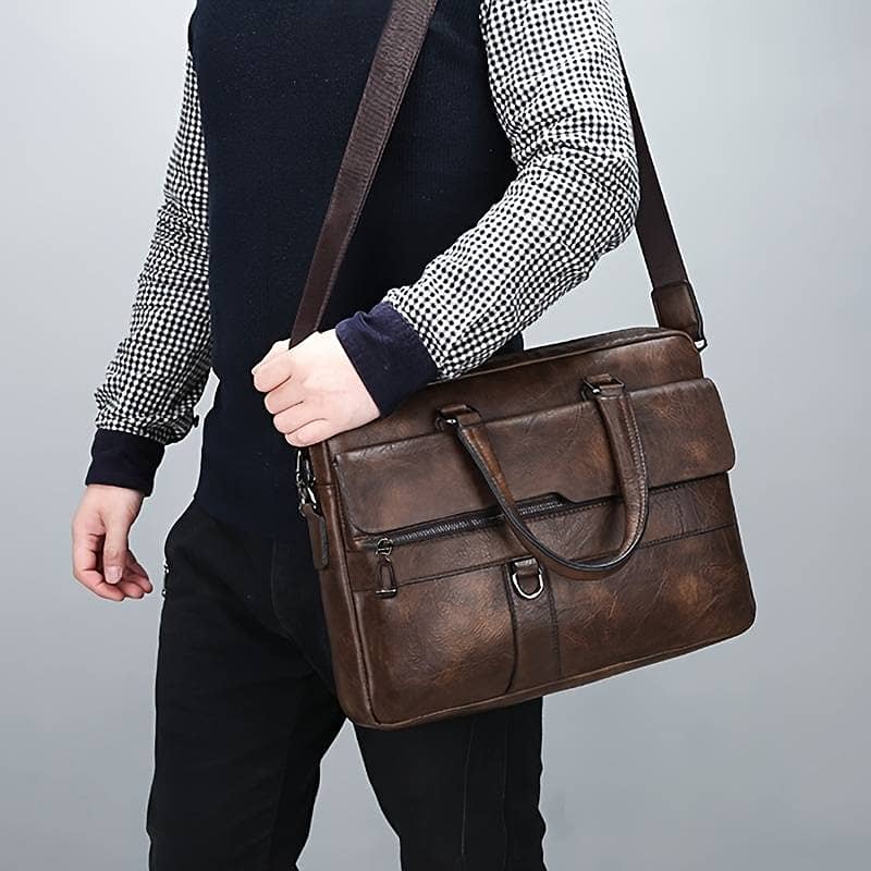 JEEP Briefcase Bags For Man 13.3 inches Laptop Work Travel Bag 8
