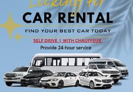 Rent a car Islamabad ( self drive / with driver)