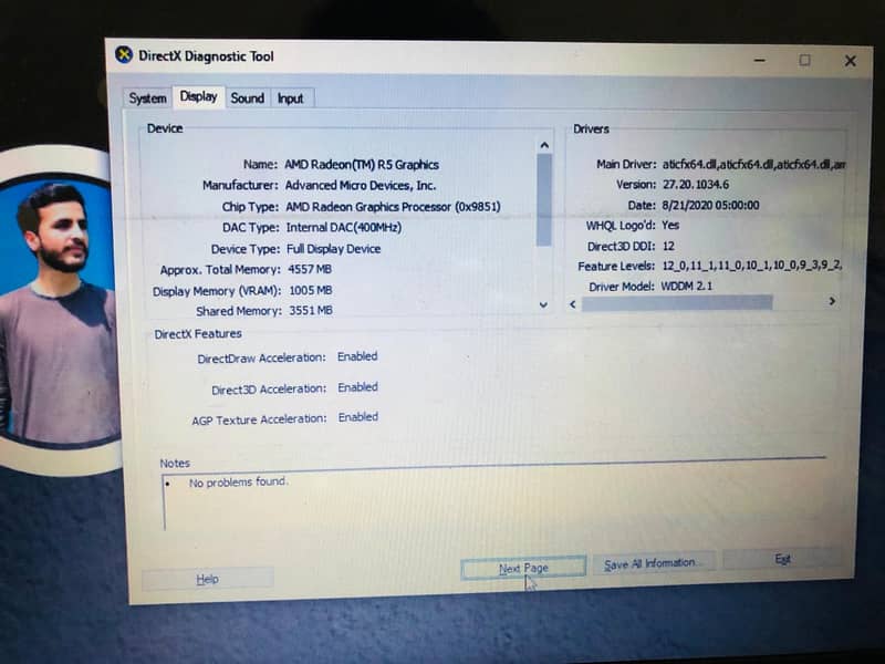 AMD A8-6410 APU with AMD Radeon R5 Graphics (4 CPUs), ~2.0G (LAPTOP) 7