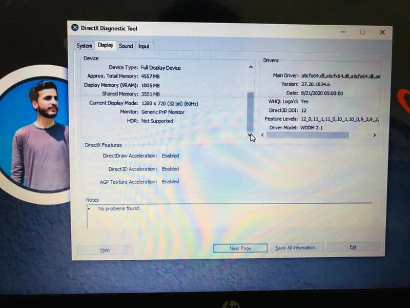 AMD A8-6410 APU with AMD Radeon R5 Graphics (4 CPUs), ~2.0G (LAPTOP) 9