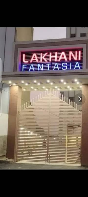 1Bed Lounge with Roof for Rent in Lakhani Fantasia 5