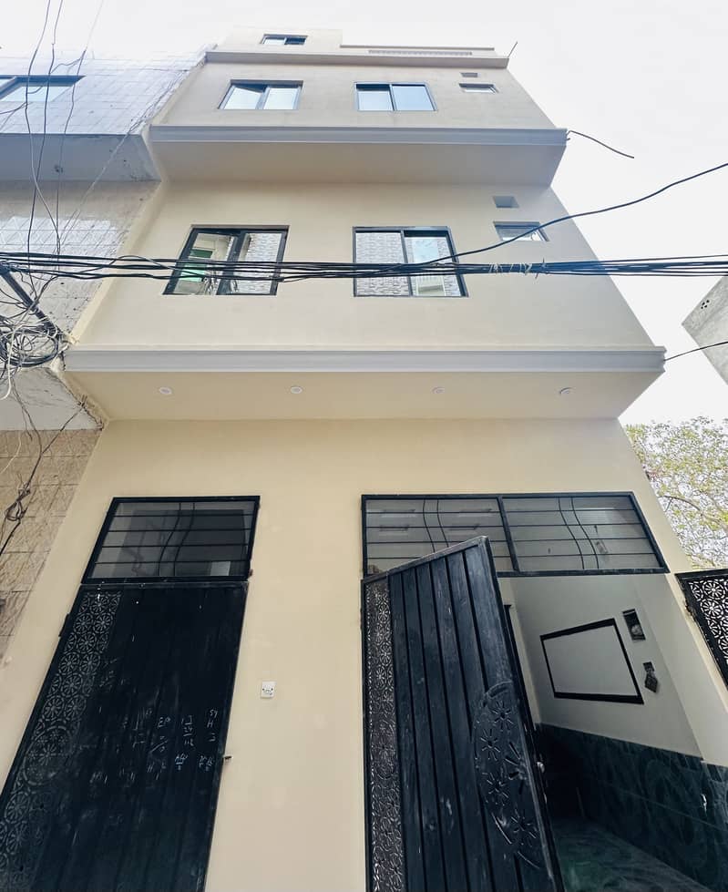Triple Storey 2 Marla House Available In Marghzar Officers Colony For Sale 3