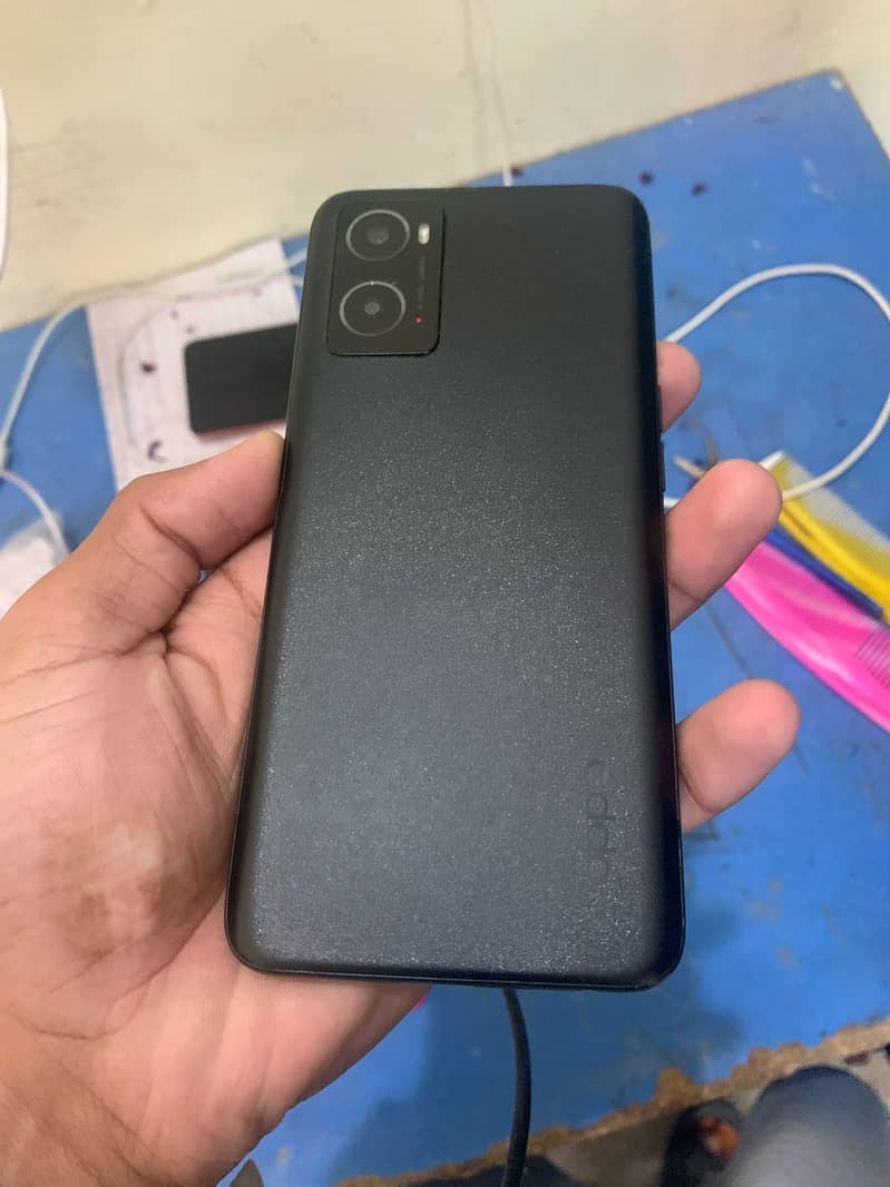Oppo A76 With box original charge All Oky 3