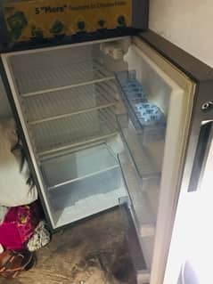 haier fridge   medium size  1 one warranty