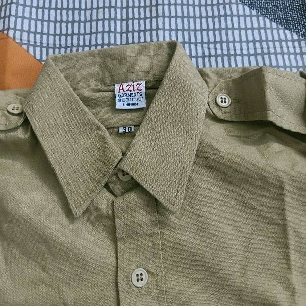 army uniform 2 pairs of pent shirt 6