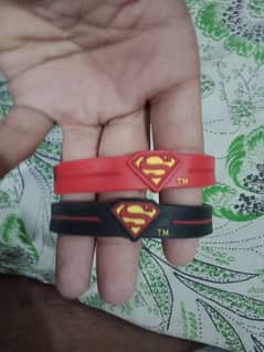 superman wrist band per piece