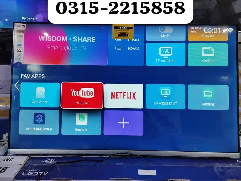 NEW OFFER 2024 65 INCHES SMART LED TV FHD 4K CRYSTAL DISPLAY 2024 1
