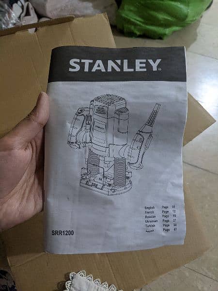 stanley original plunge router 6
