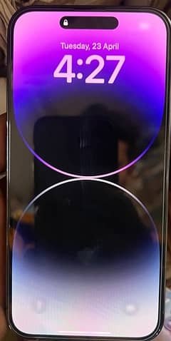 iphone 14 pro max deep purple color 256 gb battery health 98 non pta