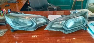 honda fit gp5 head lights (front lights)