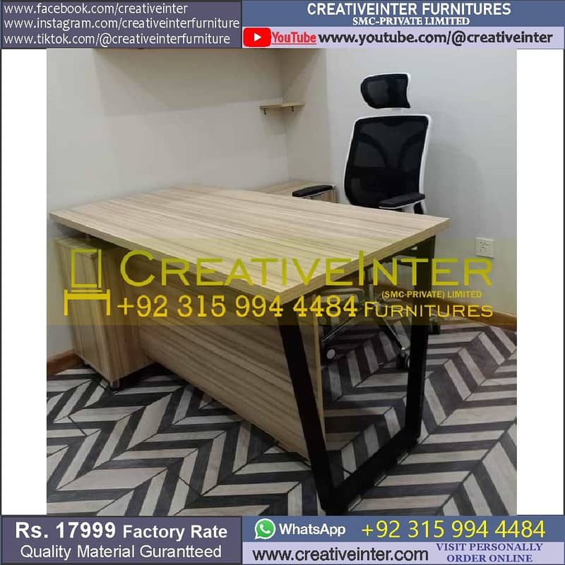 Office table Executive Chair Conference Reception Manager CEO Desk 15