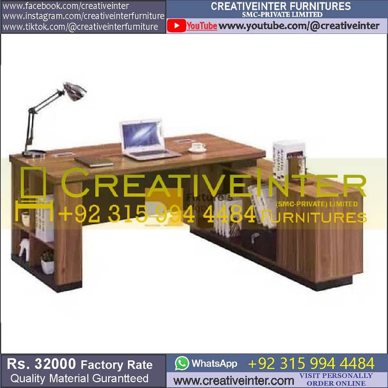 Office table Executive Chair Conference Reception Manager CEO Desk 19