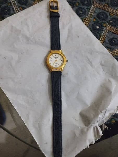 Chavier Ladies Wrist Watch Franch Gold Plated 0332-0521233 2