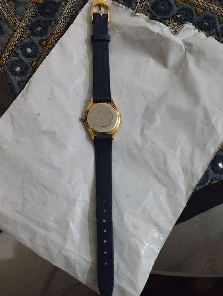 Chavier Ladies Wrist Watch Franch Gold Plated 0332-0521233 5