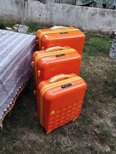 3 piece set of luggage set 0