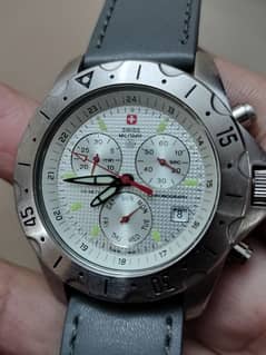 Swiss military original chronograph watch,