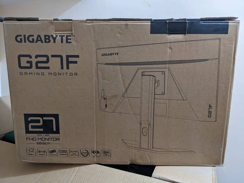 Gigabyte G27F Gaming Monitor 144hz 1