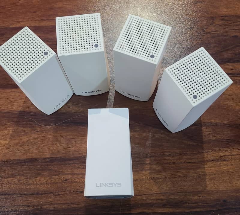 Linksys WHW01 Velop AC1300 WiFi Router-pack of 3 (Branded used) 4