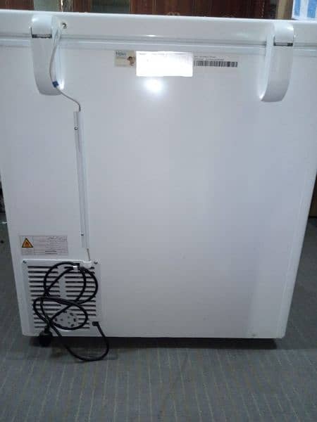 Haier chest deep freezer  one door HDF-245SD. urgent sell 5