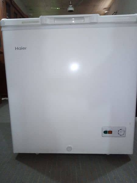 Haier chest deep freezer  one door HDF-245SD. urgent sell 11