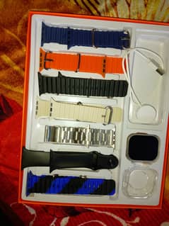 7 in 1 smart watch wth full box only 7 days use