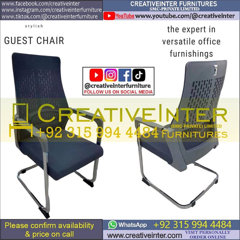office chair Table furniture Revolving high back mesh Study Desk Staff 10