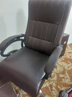 office chair in used condition .