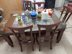 6 seater dining table for sale. .
