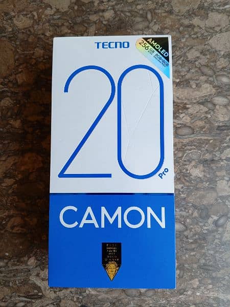 Tecno Camon 20 Pro. . . 8+8/256 with box and charger, 8 month warranty 3