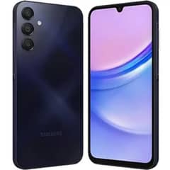 Samsung galaxy A15 
8/256
Colour black blue 
Price 55000/- 0