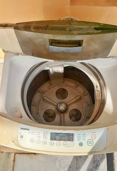 LG fuzzy logic washing machine 5