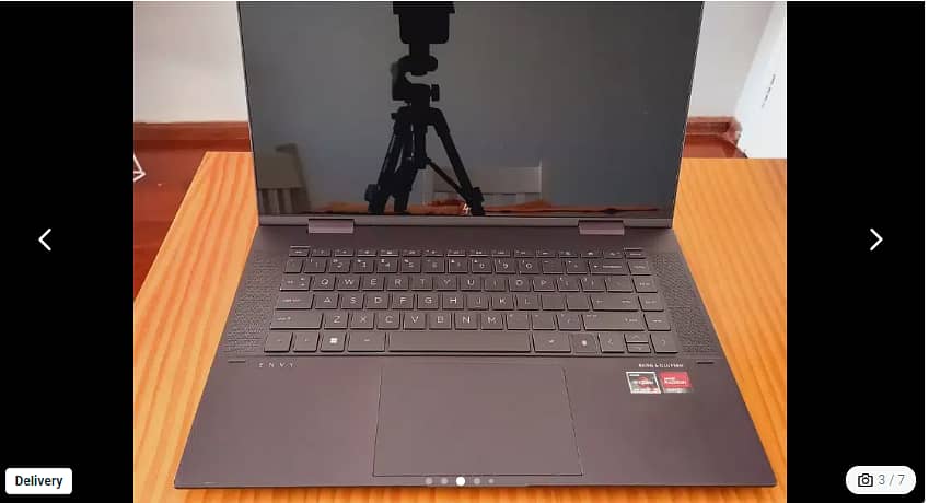 HP Envy x360 2-in-1 laptop 15.6 i7-1355U 16GB 512SSD 3