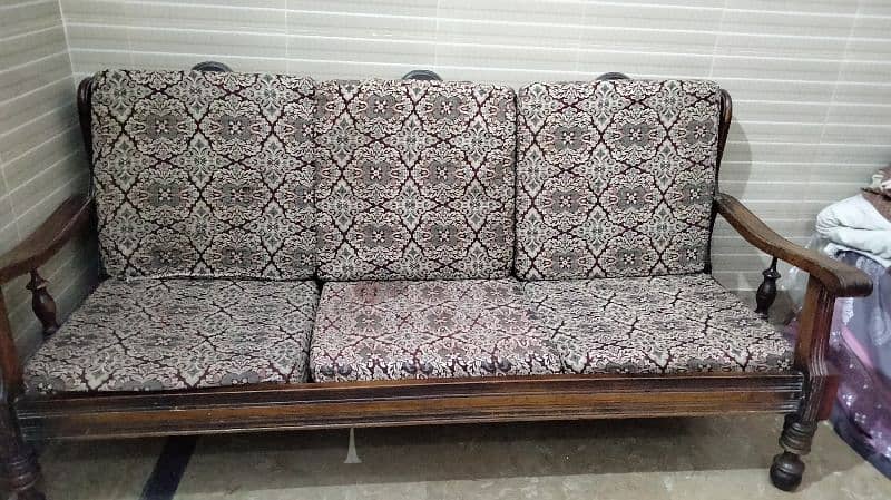 Wooden Sofa Set 2