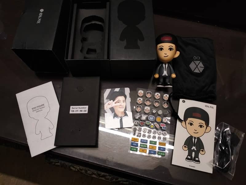 Kpop Korean SM Official EXO Chanyeol Character Figure Mini Speaker 4