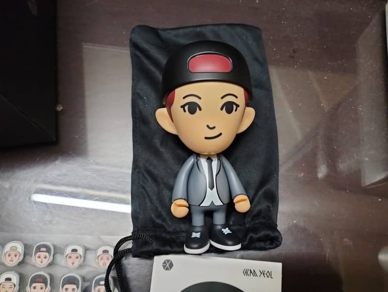 Kpop Korean SM Official EXO Chanyeol Character Figure Mini Speaker 6