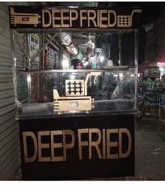 fries counter and space availabe