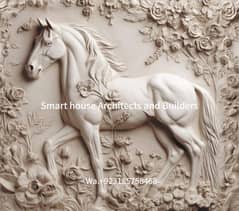 Horse relief Art
