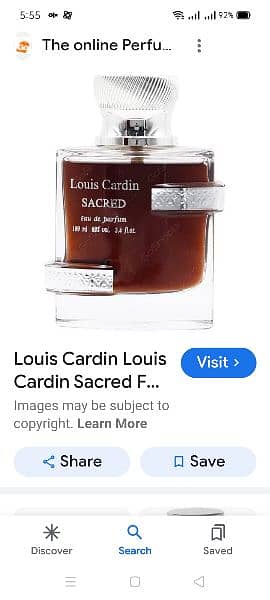 Scared by Louis Carden perfume 1