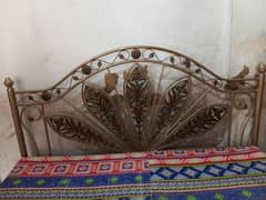 King size iron bed