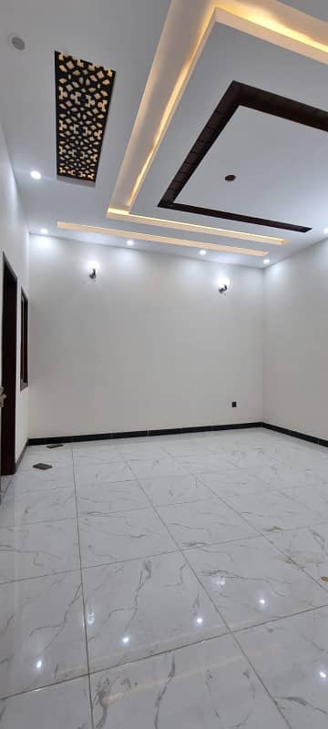 Portion available for sale in North Nizamabad block C 220 yards Project with lift and basement parking 22