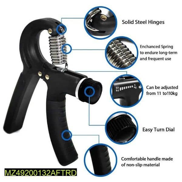 Adjustable rubber hand grippers 2