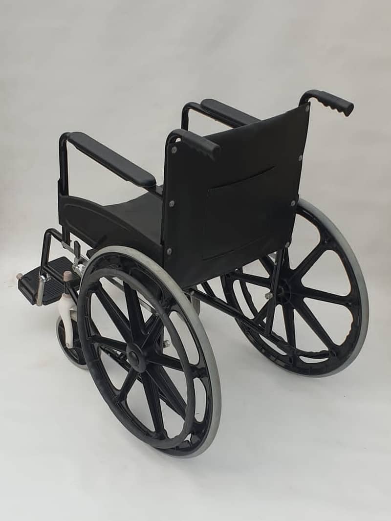 Manufacturer of Wheelchair fix and folding wheel chair, tricycle etc. 6