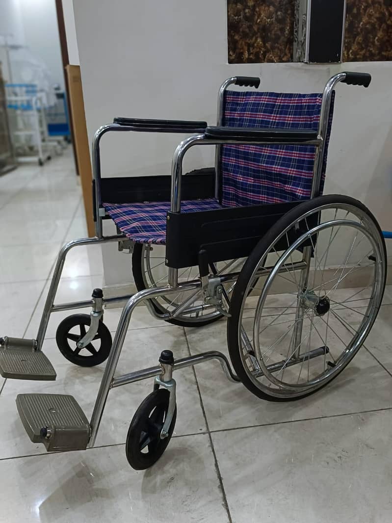 Manufacturer of Wheelchair fix and folding wheel chair, tricycle etc. 14