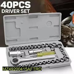 40 pc wrench vehicle tool kit