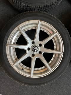 High Quality Forged Monoblock rims with new 17 inches Yokohama tyres 0