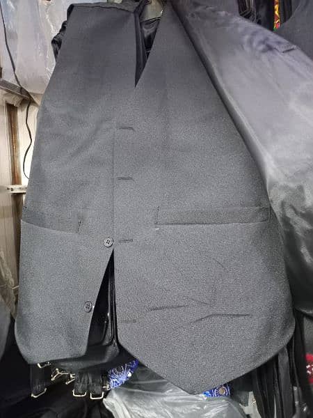 Vest Coat Black for waiter professional uniform dress 2