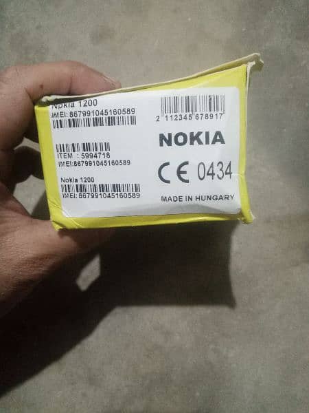 I'm selling my Nokia 1200 set with condition 10/10 1