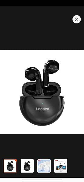 Original Lenovo HT38 Bluetooth 5.0 Earphone 2