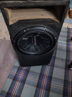 12 inches pioneer woofer . Rock mars RM-AF4700 3000 watts  AMP