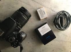 Canon 700D DSLR, 18-55mm lens, Two Batteries, Condition 10/10